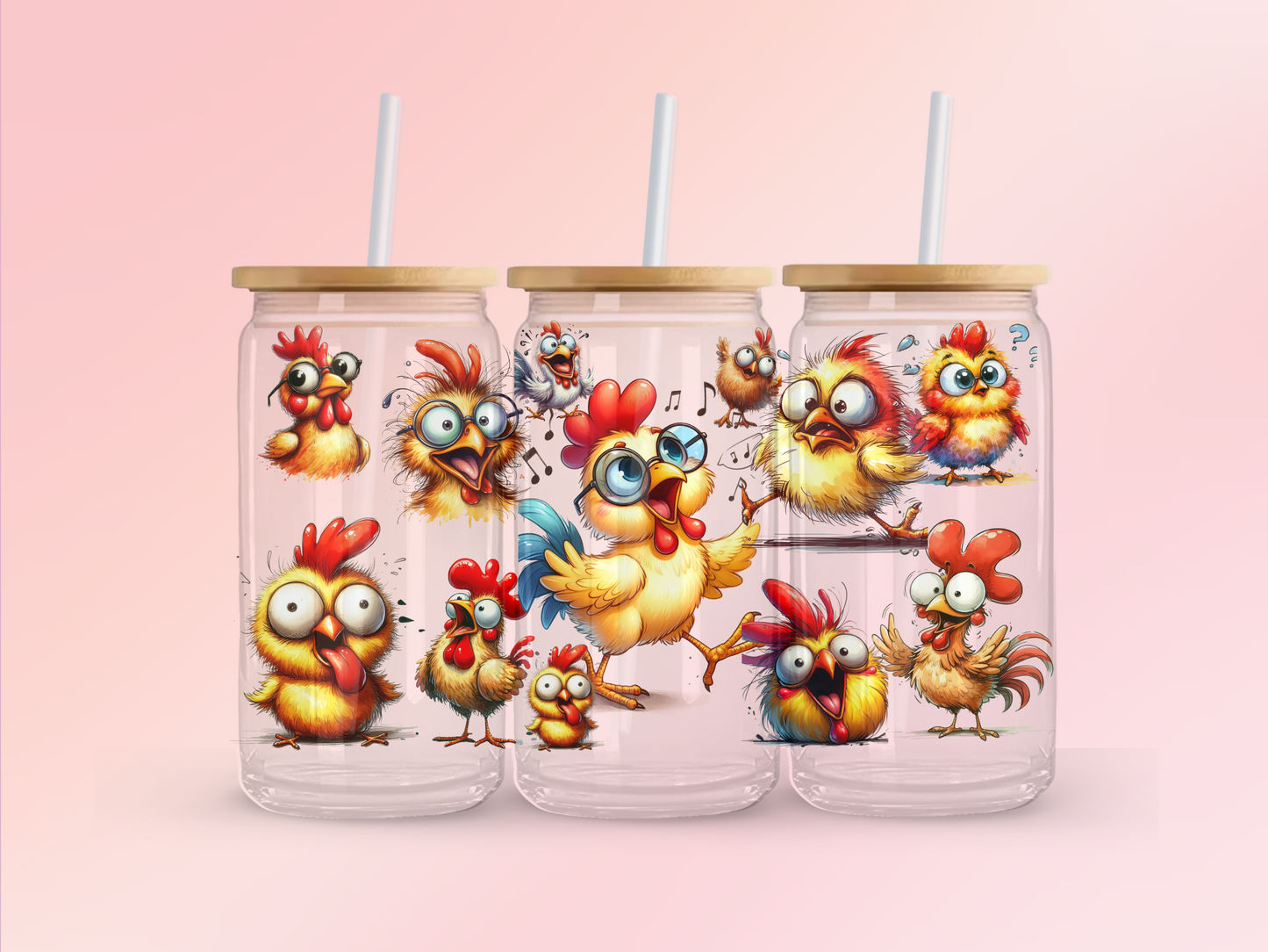 Glass Can | Iced Coffee Cup | 16 oz | Pio