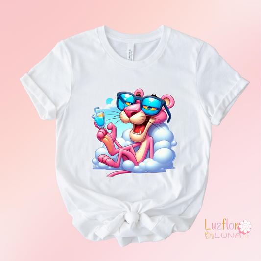 Pink Panther Unisex T-shirt / Parody Design