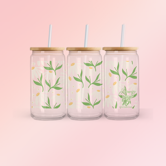 Glass Can  | Iced Coffee Cup | 16 oz  | Bono