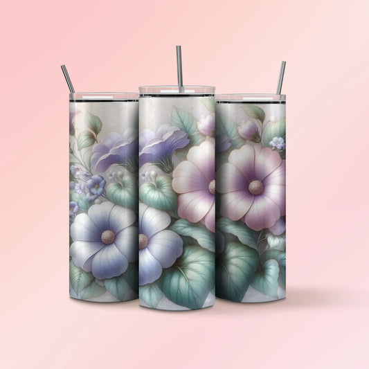 20 onz Skinny Tumbler - Flower 25