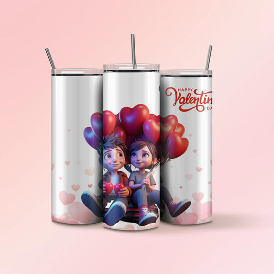 20 onz Skinny Tumbler - Ellie & Carlie