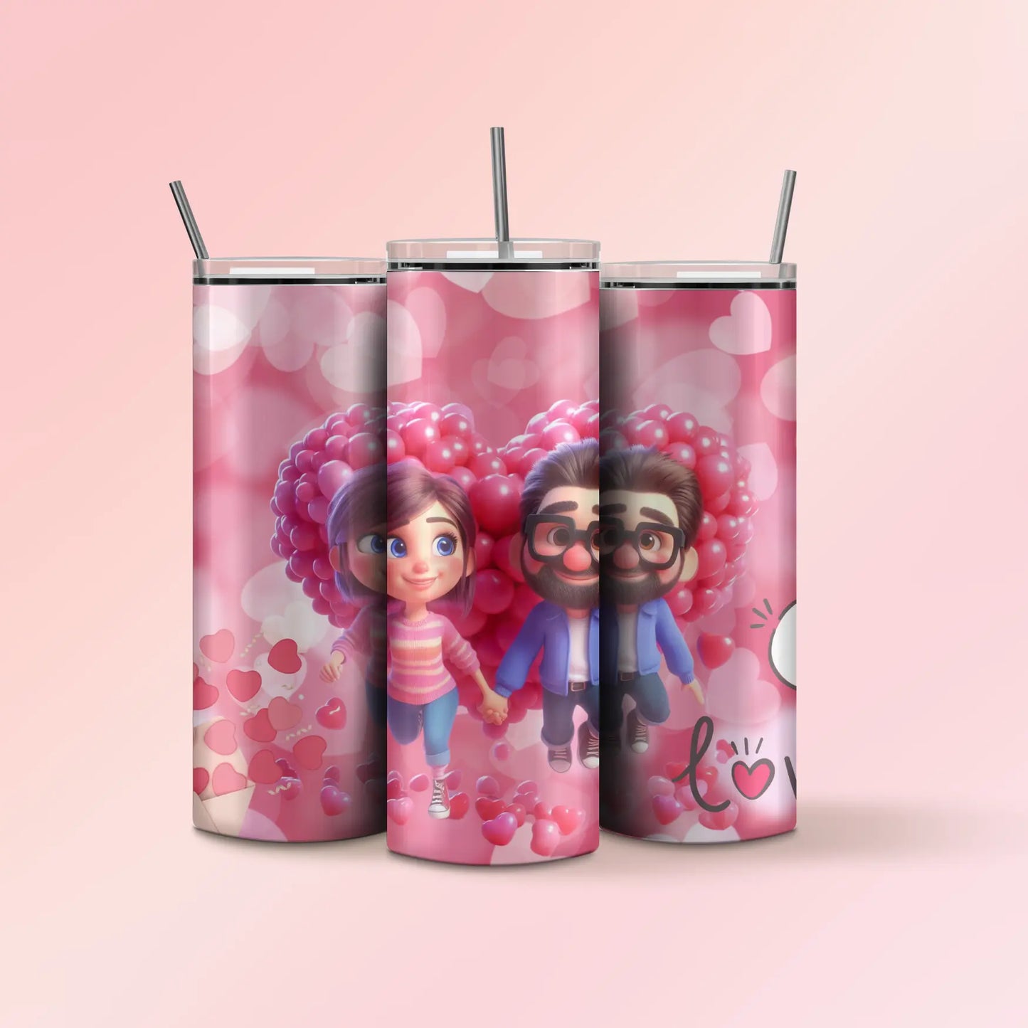 20 onz Skinny Tumbler - Ellie & Carlie