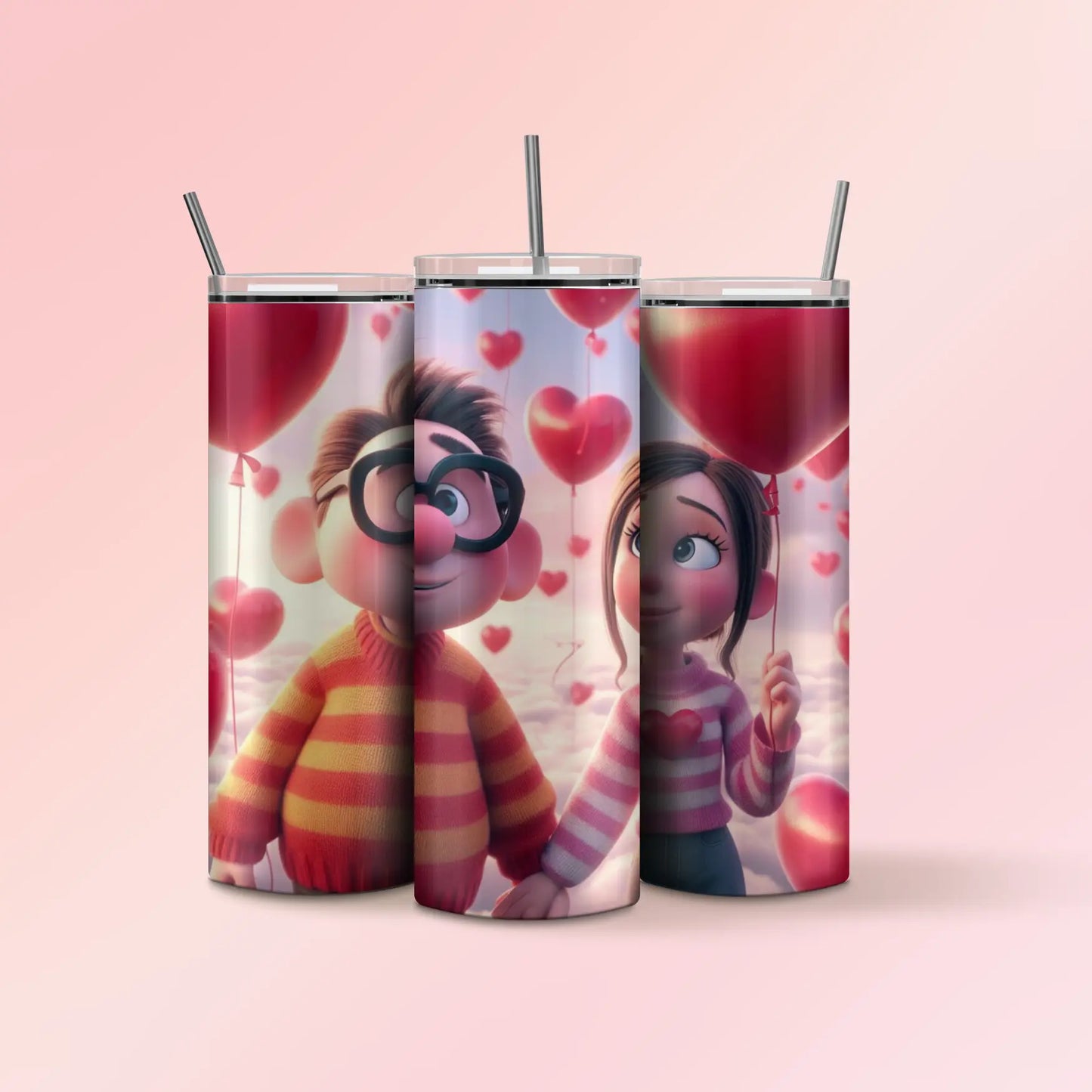 20 onz Skinny Tumbler - Ellie & Carlie