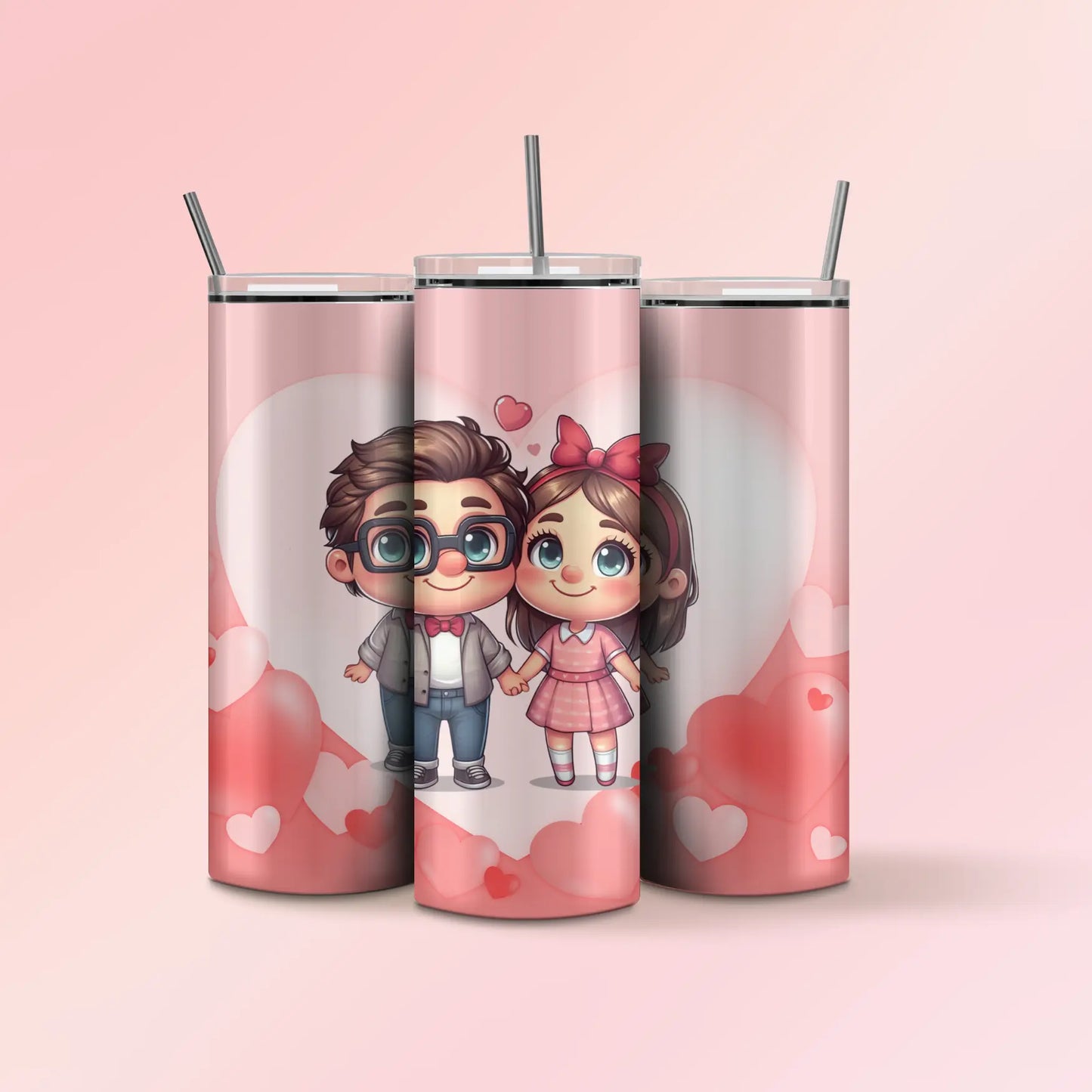 20 onz Skinny Tumbler - Ellie & Carlie