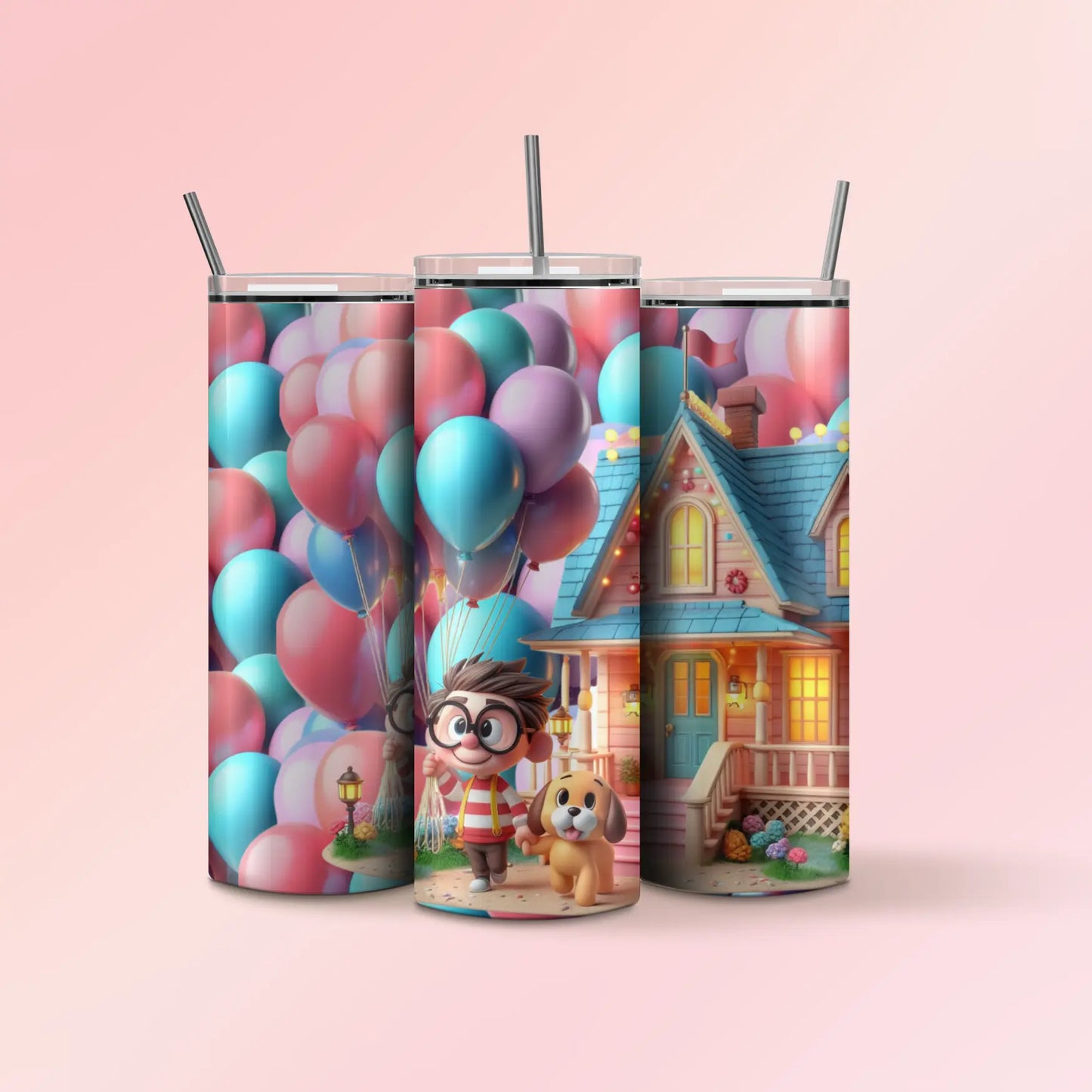 20 onz Skinny Tumbler - Ellie & Carlie